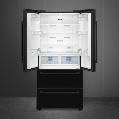 Tủ lạnh 4 ngăn SMEG FQ55FNDF màu đen