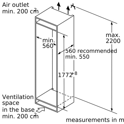 Tủ đông âm tủ BOSCH GIN81AEF0 Series 6