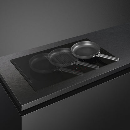Bếp từ tích hợp hút mùi SMEG HOBD482D