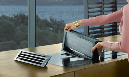 Bếp từ kết hợp hút mùi Miele KMDA 7774 FL