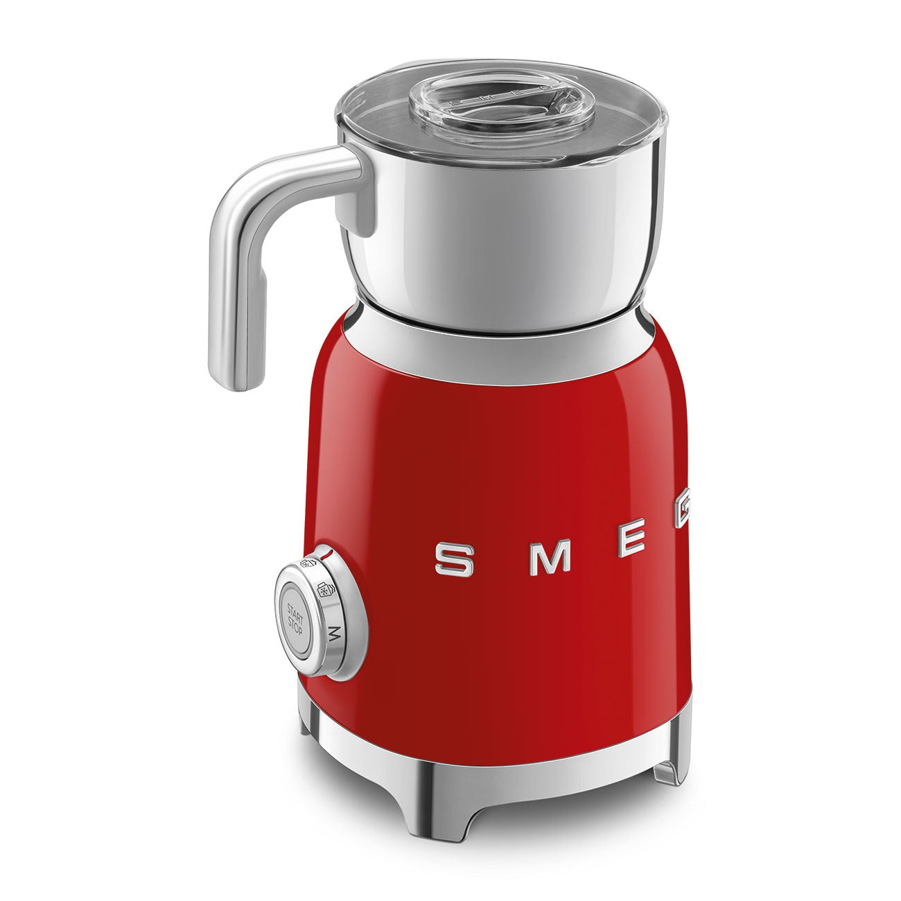 Máy đánh sữa tạo bọt SMEG MFF01RDEU màu đỏ