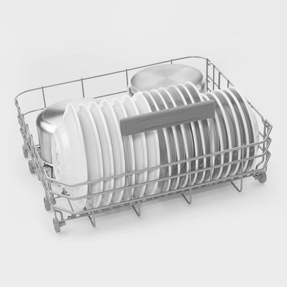 Máy rửa bát bán âm SMEG PL252CSDE màu bạc