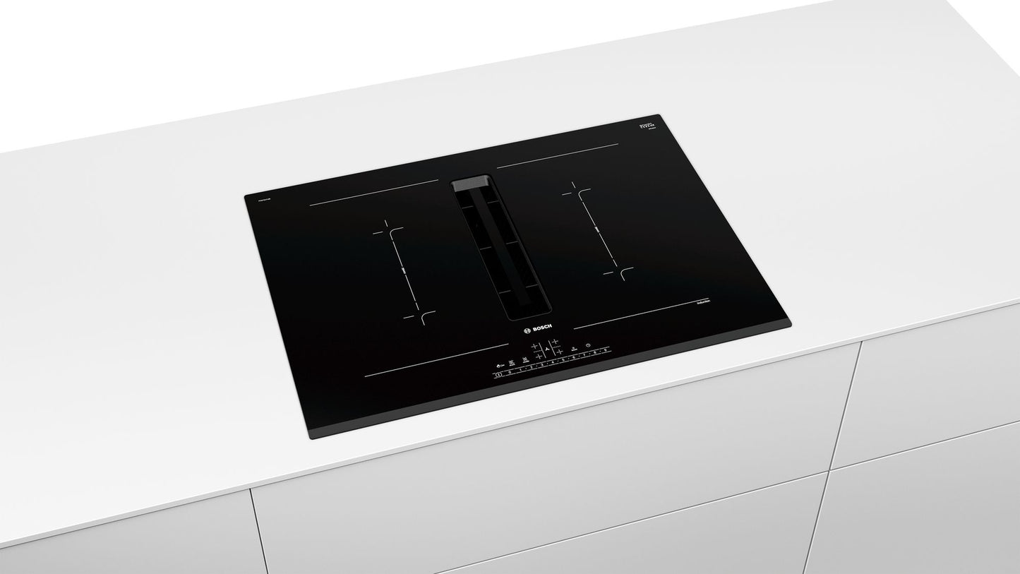Bếp từ kết hợp hút mùi BOSCH PVQ731F15E Series 6