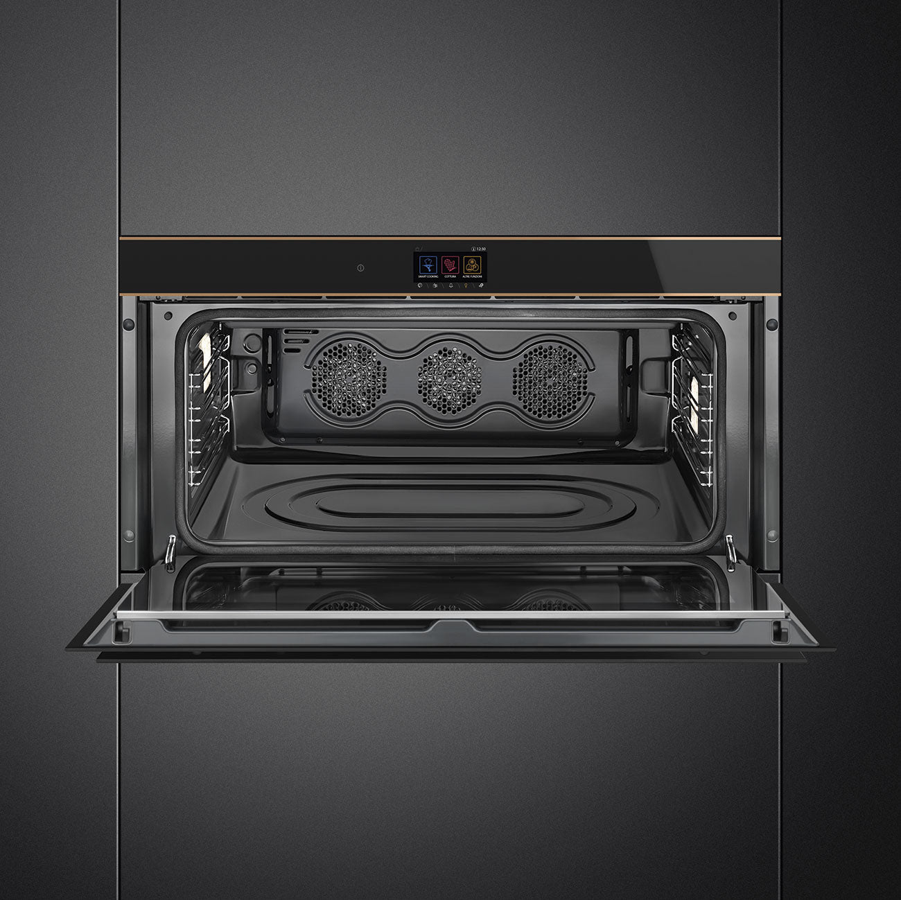 Lò nướng âm tủ SMEG SFPR9604TNR 90cm