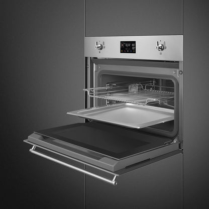 Lò nướng kết hợp hấp SMEG SO4302S3X