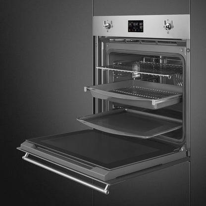 Lò nướng kết hợp hấp SMEG SOP6302S2PX