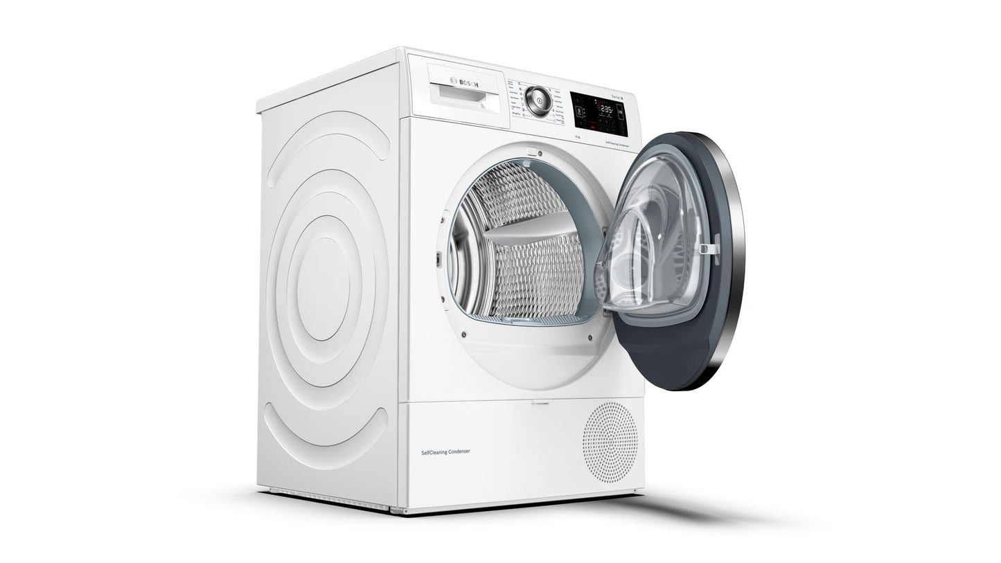 Máy sấy quần áo BOSCH WTW876H8SG|Serie 6