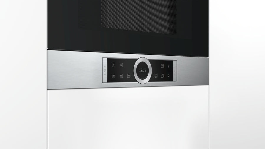 Lò vi sóng âm tủ BOSCH BFL634GS1|Serie 8