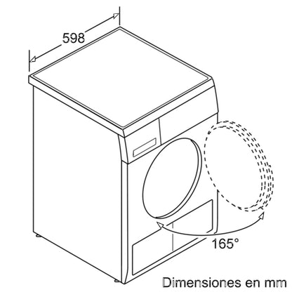 Máy sấy quần áo SIEMENS WT46W59XEE