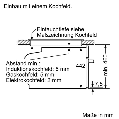 Lò hấp BOSCH CDG634AS0|Serie 8