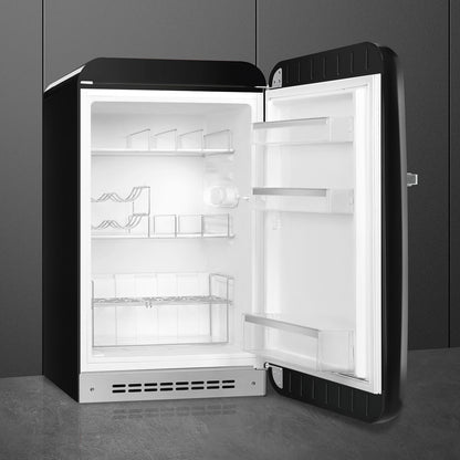 Tủ mát SMEG FAB10HRBL5 màu đen cánh phải