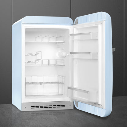 Tủ mát SMEG FAB10HRPB5 màu xanh pastel cánh phải
