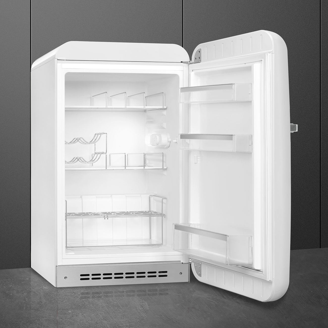 Tủ mát SMEG FAB10HRWH5 màu trắng cánh phải
