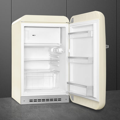 Tủ lạnh một cửa SMEG FAB10RCR6 màu kem cánh phải