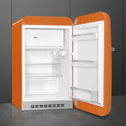 Tủ lạnh mini một cửa SMEG FAB10ROR5 màu cam cánh phải
