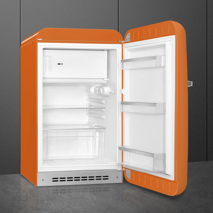 Tủ lạnh một cửa SMEG FAB10ROR6 màu cam cánh phải