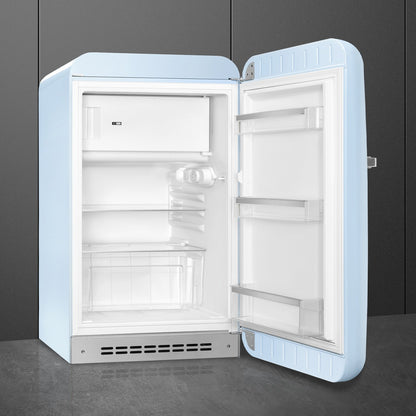 Tủ lạnh một cửa SMEG FAB10RPB6 màu xanh nhạt cánh phải