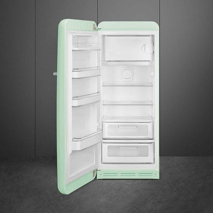 Tủ lạnh một cửa SMEG FAB28LPG5 màu xanh lá cánh trái