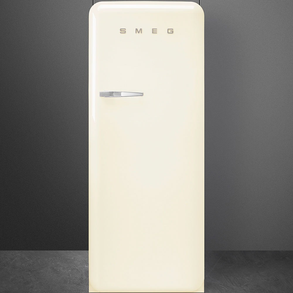 Tủ lạnh một cửa SMEG FAB28RCR5 màu kem cánh phải
