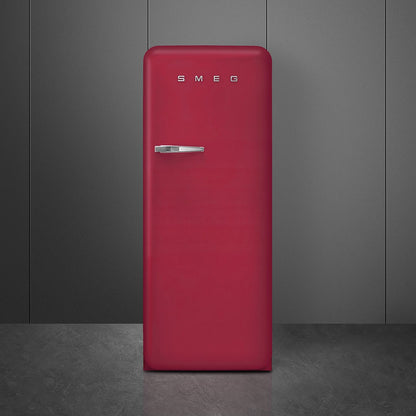 Tủ lạnh một cửa SMEG FAB28RDRB5 màu đỏ ruby cánh phải