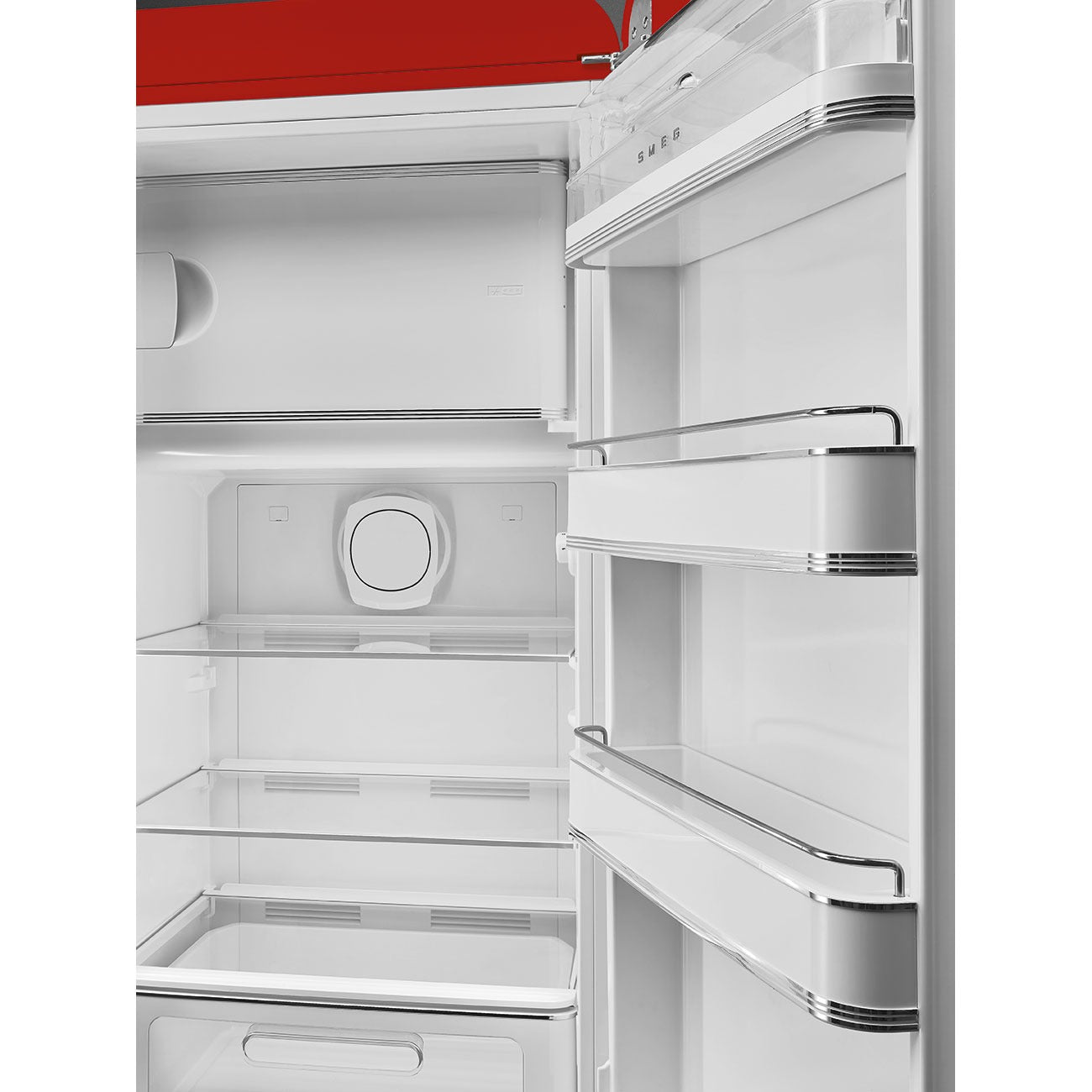 Tủ lạnh một cửa SMEG FAB28RRD5 màu đỏ cánh phải