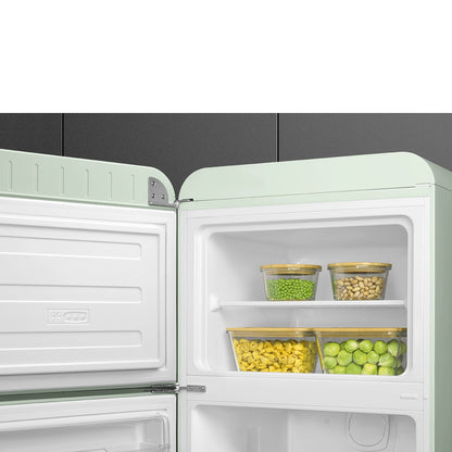 Tủ lạnh cửa đôi SMEG FAB30LPG5 màu xanh lá cánh trái