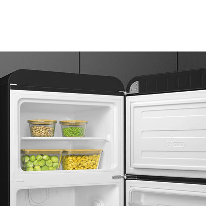 Tủ lạnh cửa đôi SMEG FAB30RBL5 màu đen cánh phải