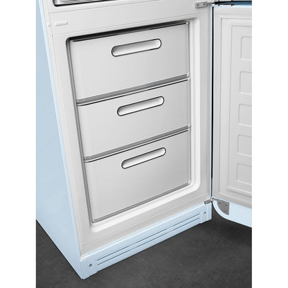 Tủ lạnh 2 ngăn SMEG FAB32RPB5 màu xanh dương pastel cánh phải
