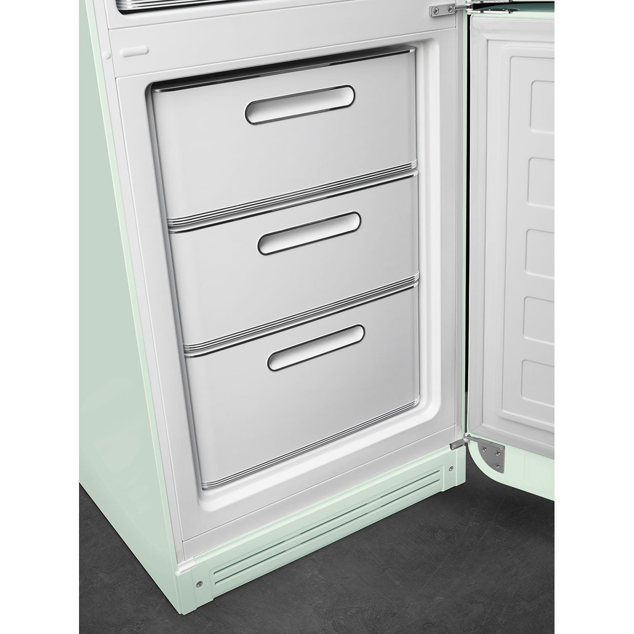Tủ lạnh 2 ngăn SMEG FAB32RPG5 màu xanh lá cây cánh phải