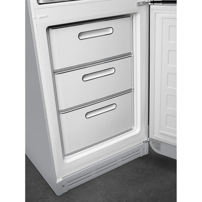 Tủ lạnh 2 ngăn SMEG FAB32RSV5 màu bạc cánh phải