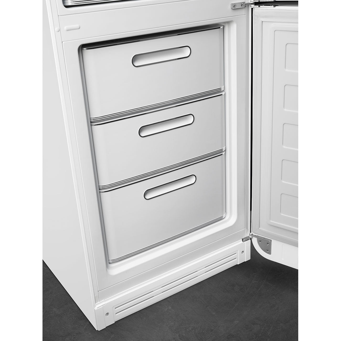 Tủ lạnh 2 ngăn SMEG FAB32RWH5 màu trắng cánh phải