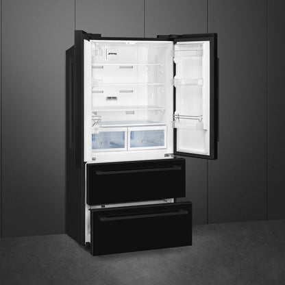 Tủ lạnh 4 ngăn SMEG FQ55FNDF màu đen