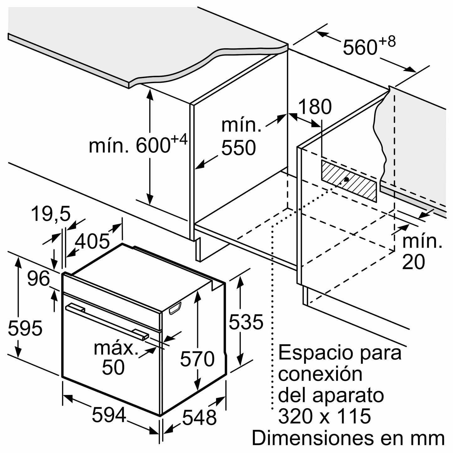 Lò nướng BOSCH HBA5360S0 |Serie 6