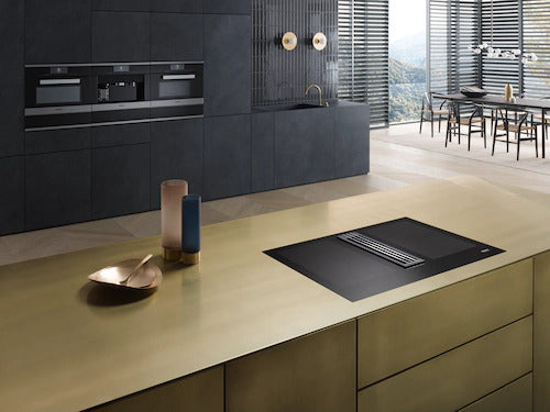 Bếp từ kết hợp hút mùi Miele KMDA 7774 FL