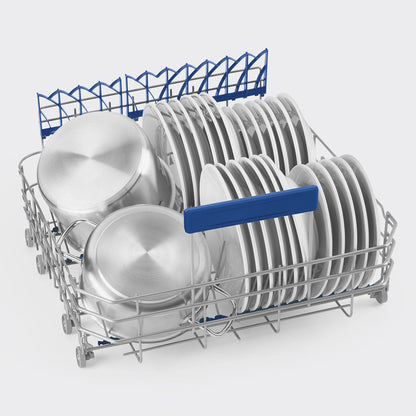 Máy rửa bát độc lập SMEG LSP324BQX màu thép không gỉ