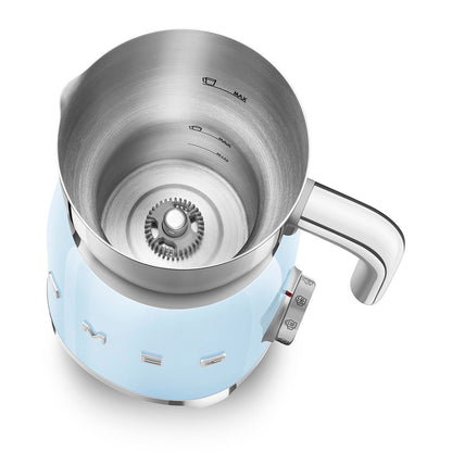 Máy đánh sữa tạo bọt SMEG MFF01PBEU màu xanh dương