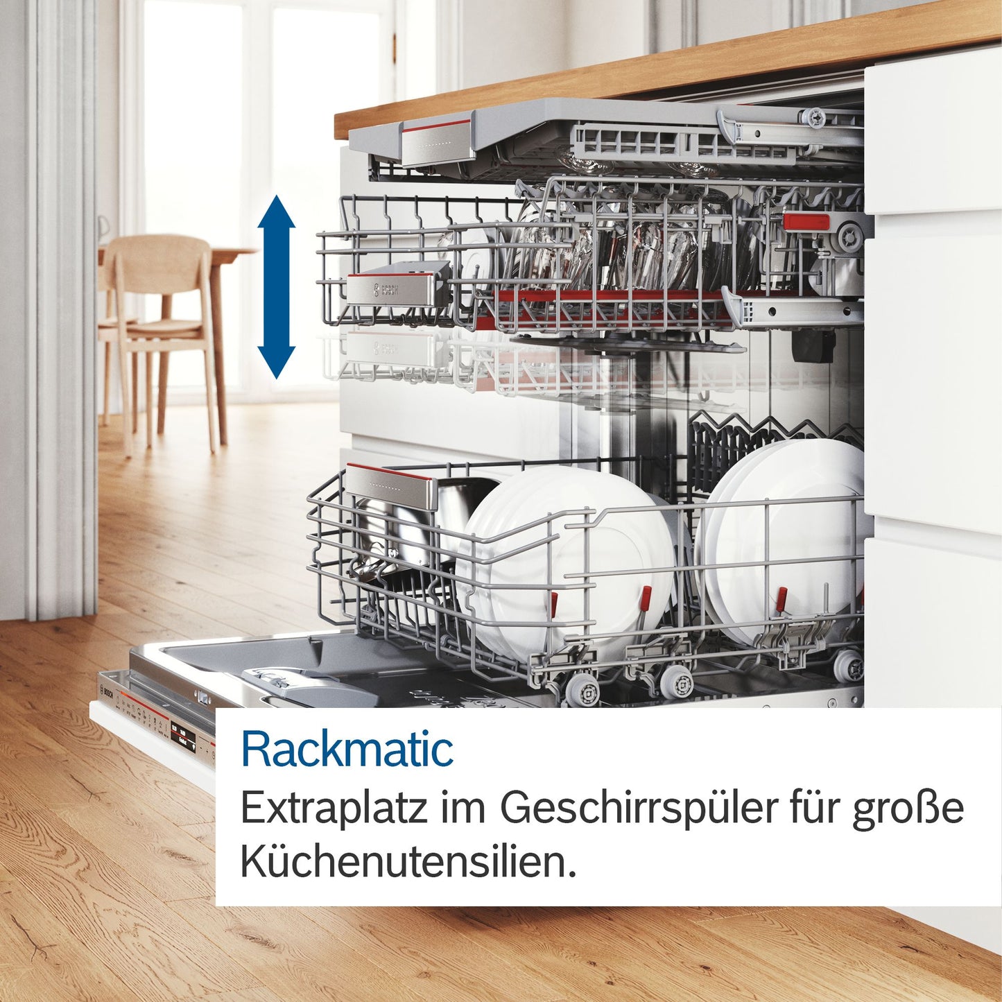 Máy rửa bát âm tủ Bosch SMI6ZCS16E Serie 6