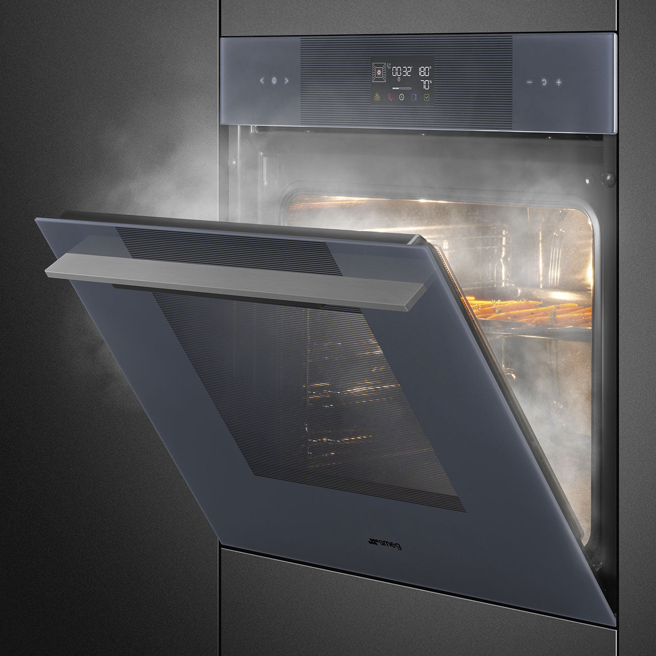 Lò nướng kết hợp hấp SMEG SO6102S3PG