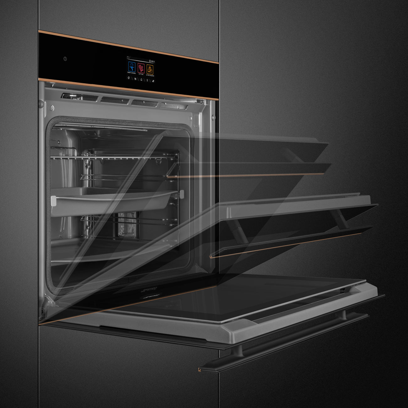 Lò nướng âm tủ SMEG SOP6604TPNR
