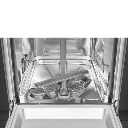 Máy rửa bát âm tủ SMEG ST4512IN màu đen