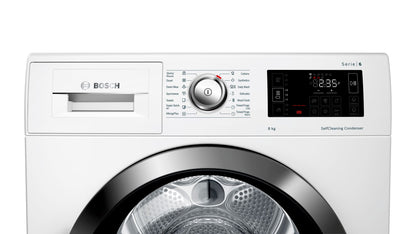 Máy sấy quần áo BOSCH WTW876H8SG|Serie 6
