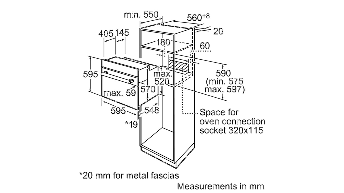 Lò nướng BOSCH HMH.HBN331E1K|Serie 2