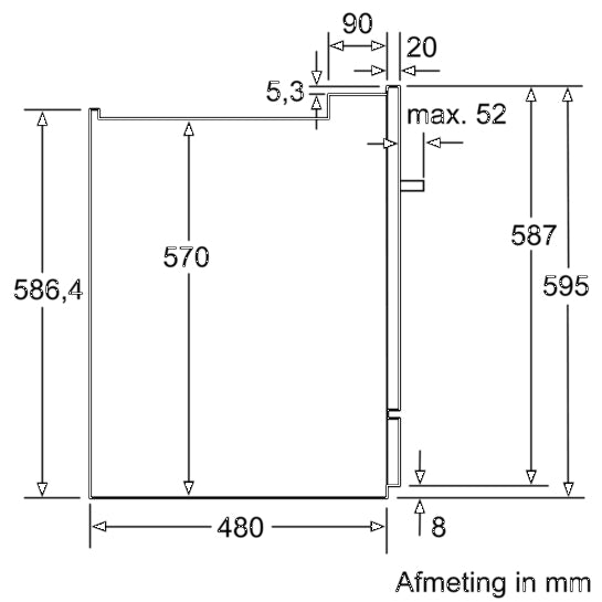 Máy rửa bát âm tủ SIEMENS SC76M540EU