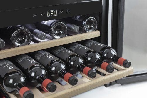 Tủ rượu âm tủ CASO WineSafe 18 EB Inox