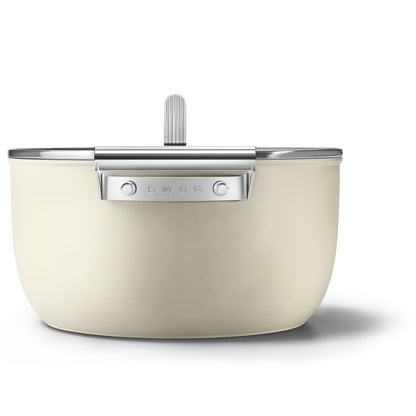 Xoong nồi Smeg CKFC2611CRM màu kem 26cm