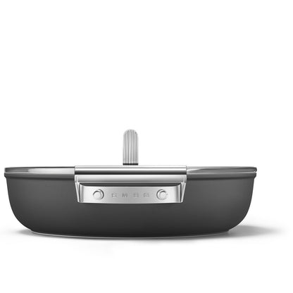 Chảo sâu Smeg CKFD2811BLM màu đen 28cm