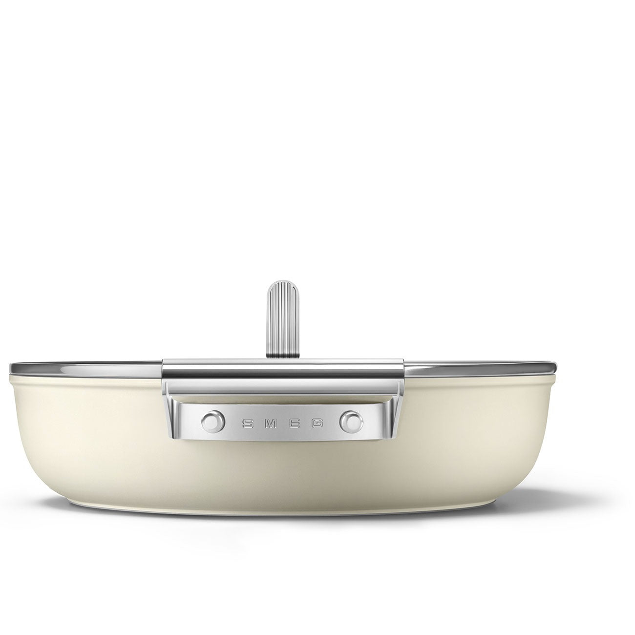 Chảo sâu Smeg CKFD2811CRM màu kem 28cm