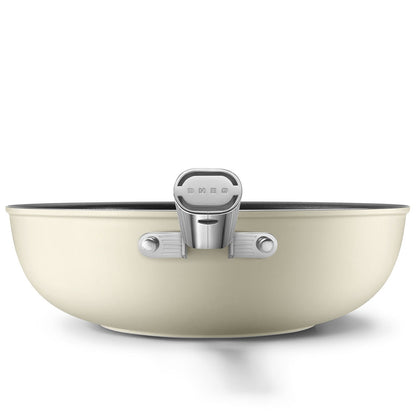 Chảo Smeg CKFW3001CRM màu kem 30 cm