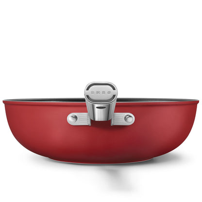Chảo Smeg CKFW3001RDM màu đỏ 30 cm