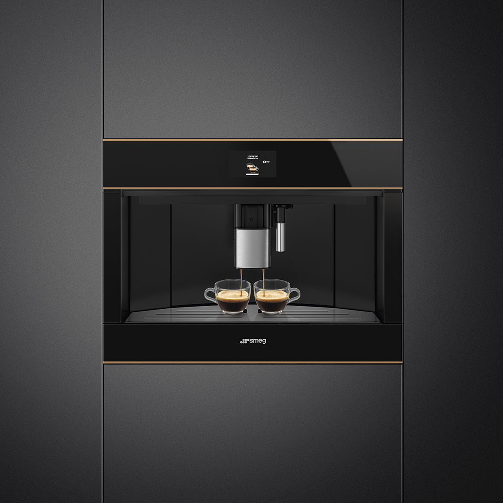 Máy pha cà phê âm tủ SMEG CMS4604NR